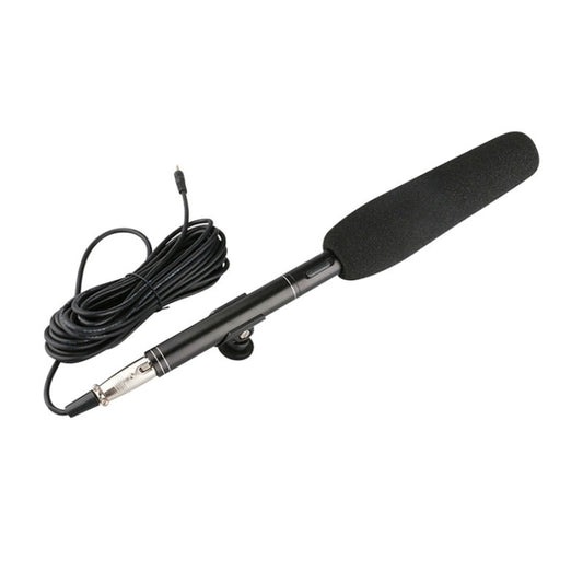 28cm Smart Noise Reduction Live Sound Card Computer Microphone Phone Camera News Interview Microphone, 28cm Interview Microphone