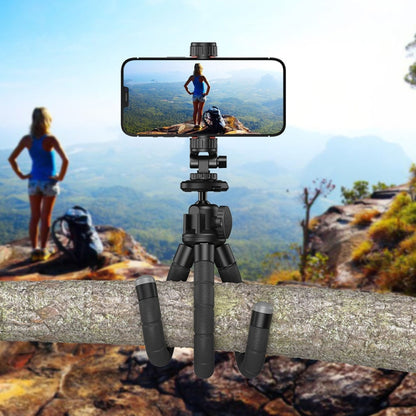 APEXEL APL-JJ025 Camera Mobile Phone Outdoor Selfie Live Lazy Bracket Multifunctional Octopus Tripod, APL-JJ025