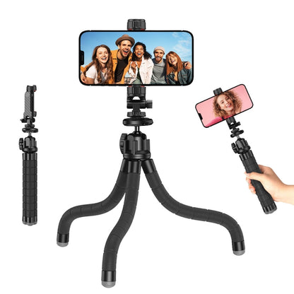 APEXEL APL-JJ025 Camera Mobile Phone Outdoor Selfie Live Lazy Bracket Multifunctional Octopus Tripod, APL-JJ025