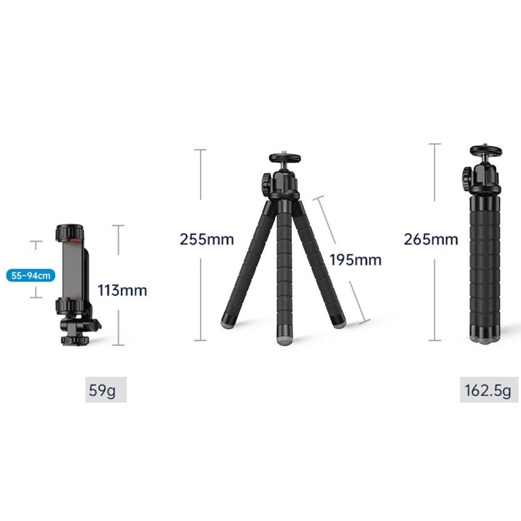 APEXEL APL-JJ025 Camera Mobile Phone Outdoor Selfie Live Lazy Bracket Multifunctional Octopus Tripod, APL-JJ025