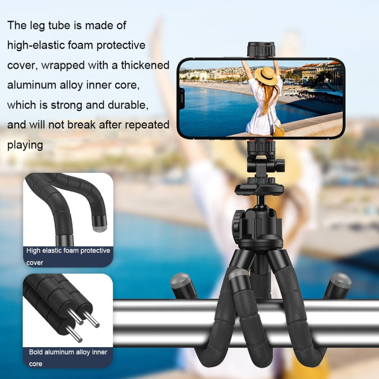 APEXEL APL-JJ025 Camera Mobile Phone Outdoor Selfie Live Lazy Bracket Multifunctional Octopus Tripod, APL-JJ025