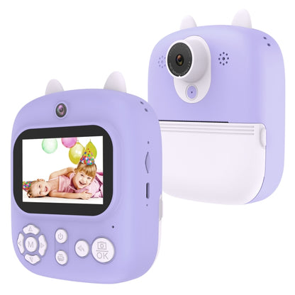 1200W Pixel  2.4 Inch Display Children Print Instant Camera, Standard Pink, Standard Blue, Standard Purple, 32G+Card Reader  Pink, 32G+Card Reader Blue, 32G+Card Reader Purple