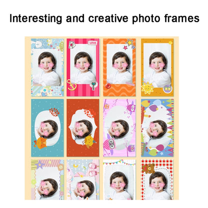 Children Instant Print Camera 1080P 2.4-Inch IPS Screen Dual Lens Photography Camera