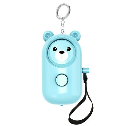 130dB LED Personal Alarm Pull Ring Outdoor Self-defense Products, Bear Style (Light Blue), Bear Style (Pink), Bear Style (Blue), Bear Style (Purple), Bear Style (Orange), Bear Style (Green), Ordinary Style (Pink), Ordinary Style (Blue)