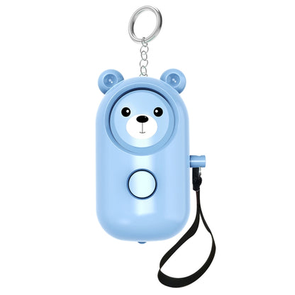 130dB LED Personal Alarm Pull Ring Outdoor Self-defense Products, Bear Style (Light Blue), Bear Style (Pink), Bear Style (Blue), Bear Style (Purple), Bear Style (Orange), Bear Style (Green), Ordinary Style (Pink), Ordinary Style (Blue)