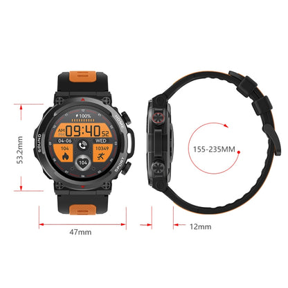 S56T Heart Rate/Blood Oxygen/Sleep Monitoring Bluetooth Call Outdoor Waterproof Smart Watch