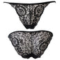 Hollow Thin Strap Sexy Lace Underwear Low-Waisted Seamless Triangle Pants