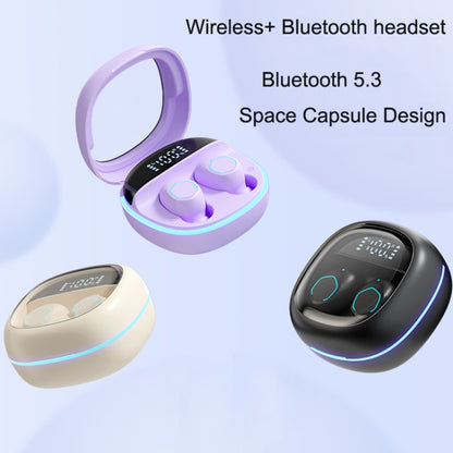 Transparent Bluetooth Earphones Wireless In-Ear HIFI Music TWS Gaming Sports Headset