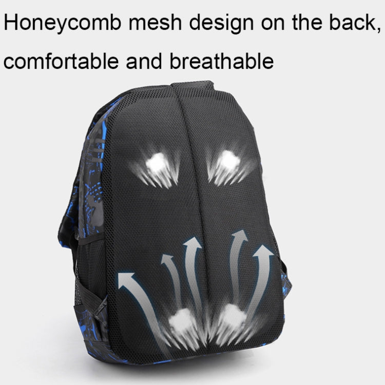 Three-Piece Student Backpack Set Casual Large Capacity Outdoor Travel Backpack