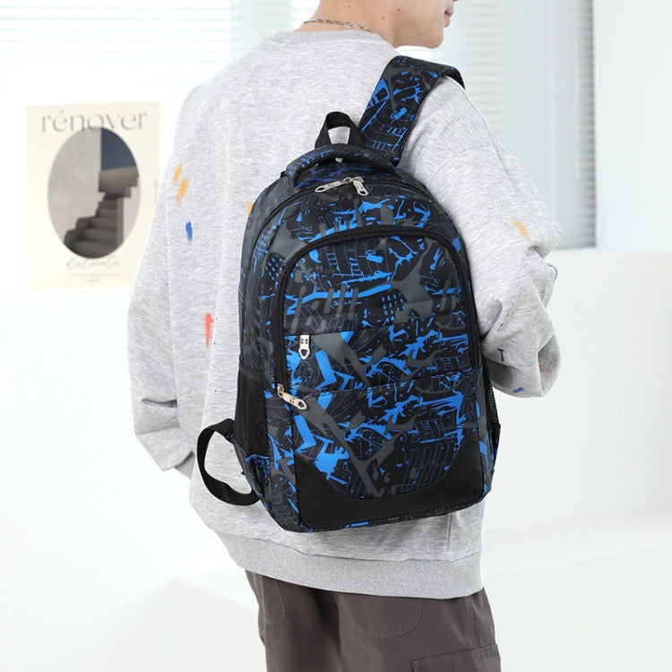 Three-Piece Student Backpack Set Casual Large Capacity Outdoor Travel Backpack