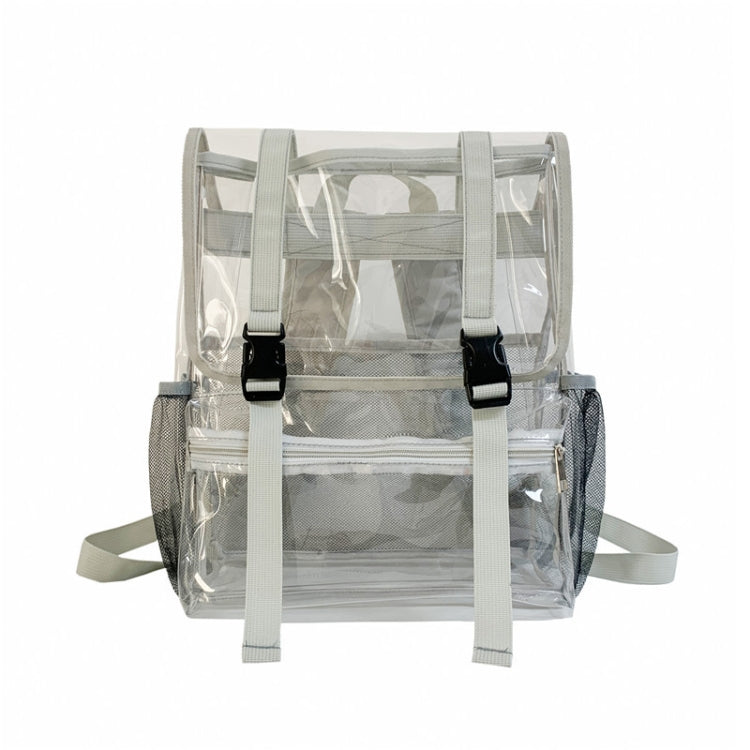 Transparent PVC Large Capacity Casual Outdoor Waterproof Travel Backpack