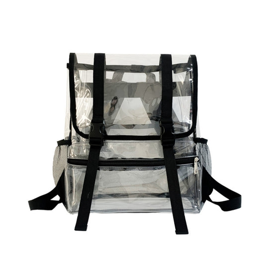 Transparent PVC Large Capacity Casual Outdoor Waterproof Travel Backpack