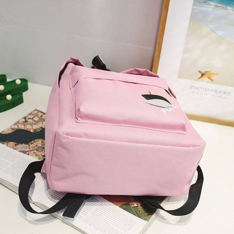 Canvas Shoulder Bag Large Capacity Student Travel Backpack