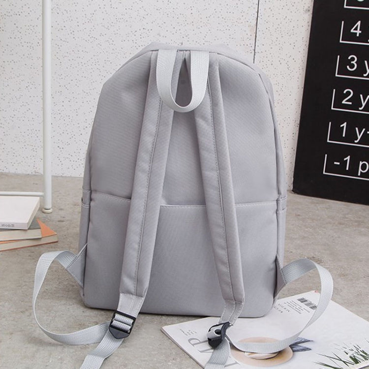 4pcs /Set Student Schoolbag Casual Outdoor Traveling Shoulder Bag