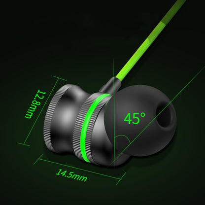 TS6600A 3.55mm Round Hole In-Ear Heavy Bass In-Line Gaming Earphones, 3.55mm