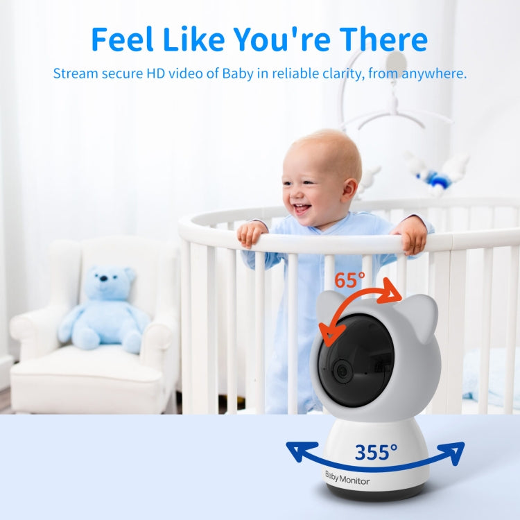 5 Inch HD Baby Monitor Wireless Wifi Baby Care Camera, EU Plug, US Plug, UK Plug, AU Plug