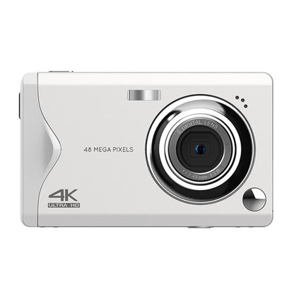 4K HD 3.0-Inch IPS Screen Autofocus HD Digital Camera, Black, White