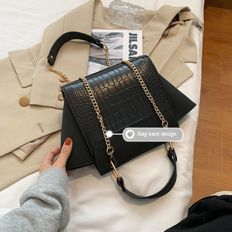 Women Vintage Wing Shape Frosted Handbag Versatile Chain Crossbody Bag
