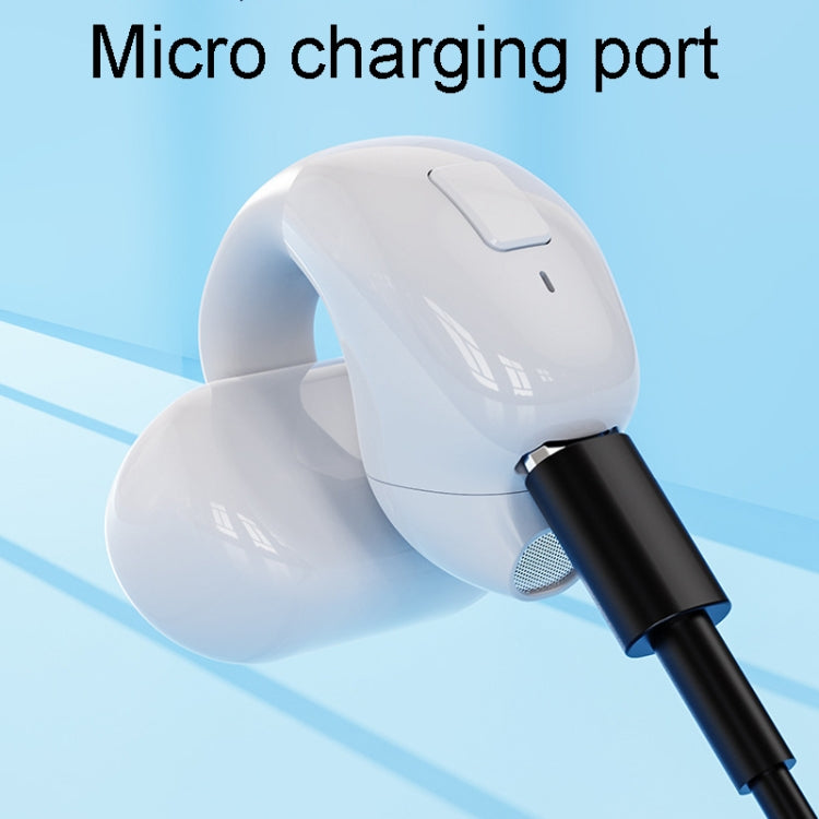 Clip-On Single Ear Bluetooth Earphone Wireless Earphone For Sports And Gaming, Box