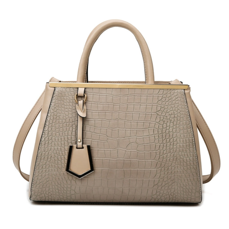 Women Stone Pattern Patchwork Handbag Shoulder Bag Crossbody Bag, Single