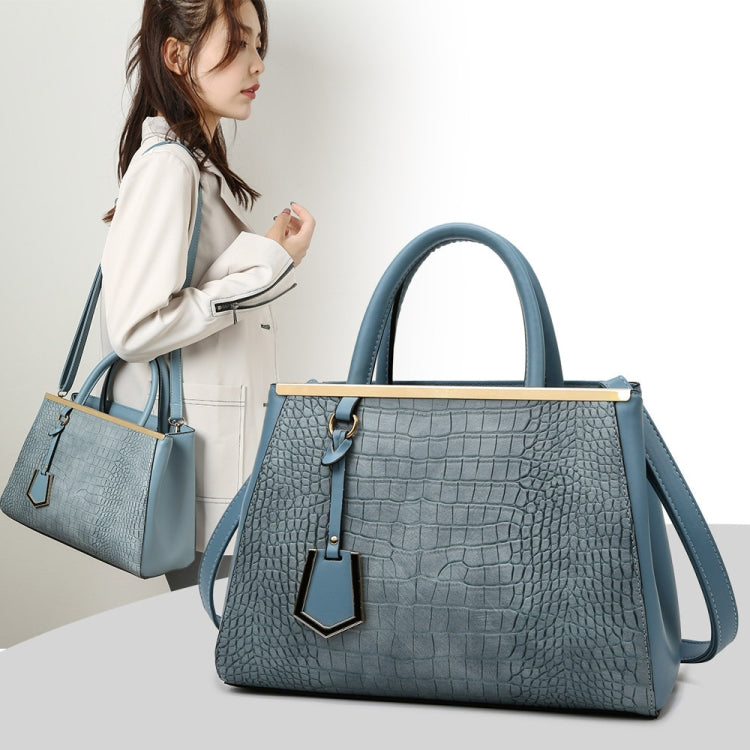 Women Stone Pattern Patchwork Handbag Shoulder Bag Crossbody Bag, Single