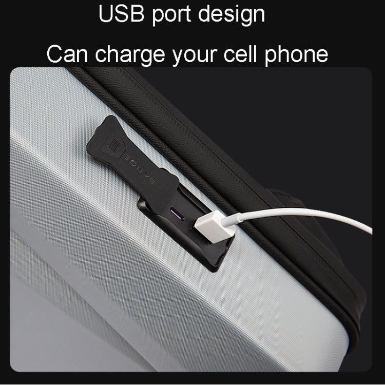 BANGE BG-7682 Laptop Duffel Bag Mens Business Technology Hard Shell Backpack