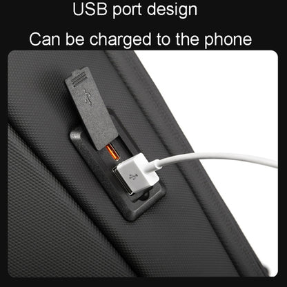 BANGE BG-7251 Mens Business Double-Shoulder Laptop Bag Large Capacity Waterproof Backpack