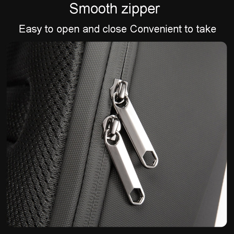 BANGE BG-7251 Mens Business Double-Shoulder Laptop Bag Large Capacity Waterproof Backpack