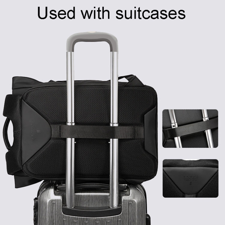 BANGE BG-7700 Large Capacity Mens Casual Double-Shoulder Backpack Student Computer Book Bag