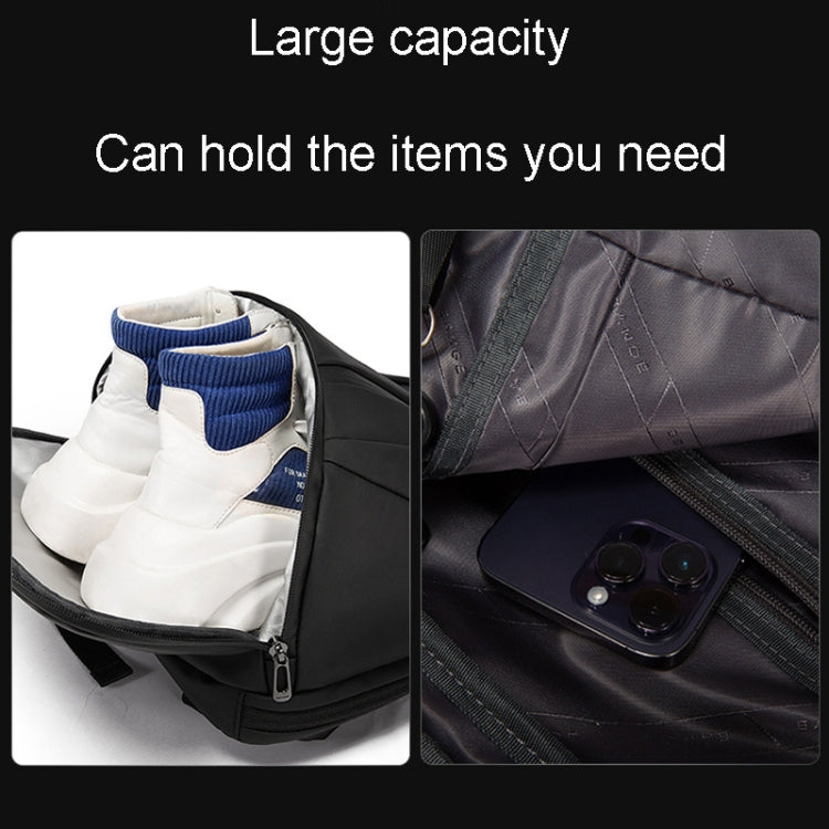 BANGE BG-7700 Large Capacity Mens Casual Double-Shoulder Backpack Student Computer Book Bag