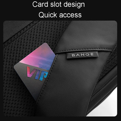 BANGE BG-7700 Large Capacity Mens Casual Double-Shoulder Backpack Student Computer Book Bag