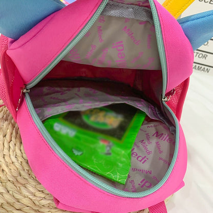 Children Schoolbag Shoulder Bag Girls Cute Cartoon Butterfly Backpack