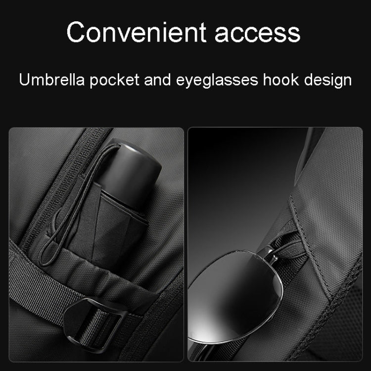 BANGE BG-2892 Mens Business Double-Shoulder Backpack Large Capacity Traveling Computer Bag