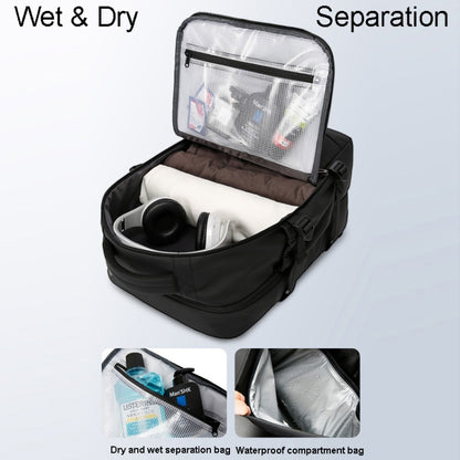 BANGE BG-2892 Mens Business Double-Shoulder Backpack Large Capacity Traveling Computer Bag