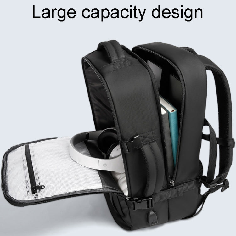 BANGE BG-2892 Mens Business Double-Shoulder Backpack Large Capacity Traveling Computer Bag