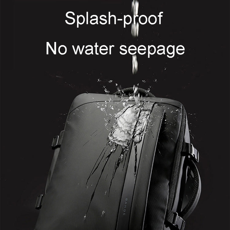 BANGE BG-2892 Mens Business Double-Shoulder Backpack Large Capacity Traveling Computer Bag