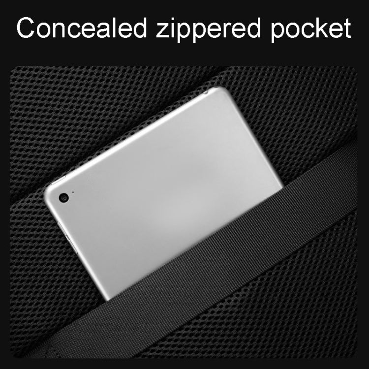 BANGE BG-2892 Mens Business Double-Shoulder Backpack Large Capacity Traveling Computer Bag