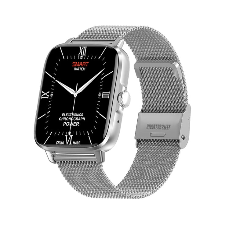 DT102 1.9-Inch Heart Rate/Blood Oxygen Monitoring Bluetooth Call Watch With NFC Function, Black, Silver, Gold, Black Steel, Silver Steel, Gold Steel