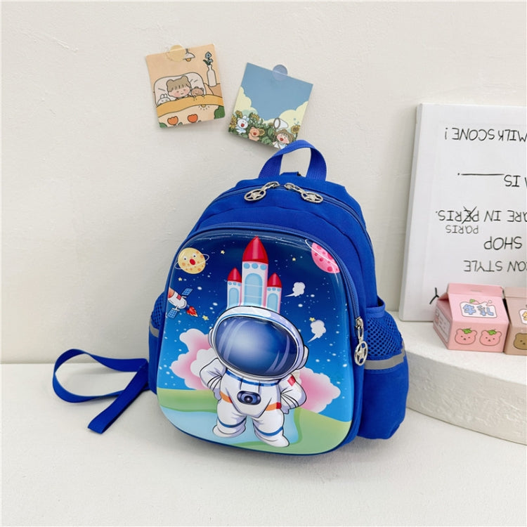 Children Kindergarten School Bag Cartoon Cute Hard Shell Shoulder Bag, Rabbit (Pink), Unicorn (Pink), Dinosaur (Sky Blue), Astronaut (Blue), Astronaut (Dark Blue)