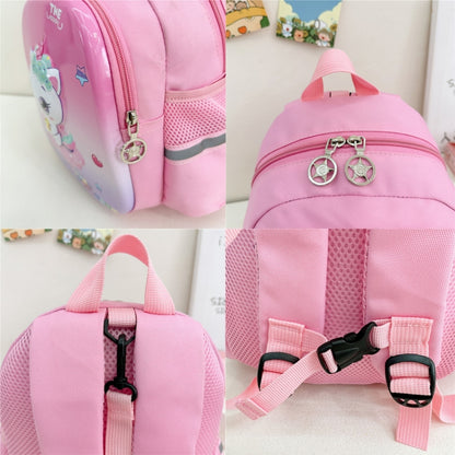Children Kindergarten School Bag Cartoon Cute Hard Shell Shoulder Bag, Rabbit (Pink), Unicorn (Pink), Dinosaur (Sky Blue), Astronaut (Blue), Astronaut (Dark Blue)