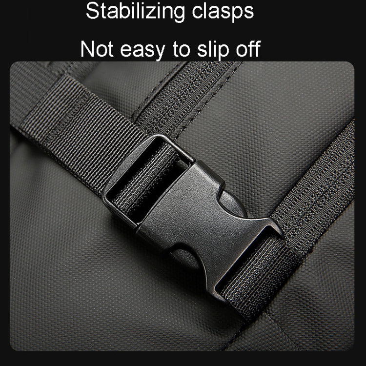 BANGE BG-7690 Mens Business Double-Shoulder Backpack Large Capacity Waterproof Traveling Computer Bag