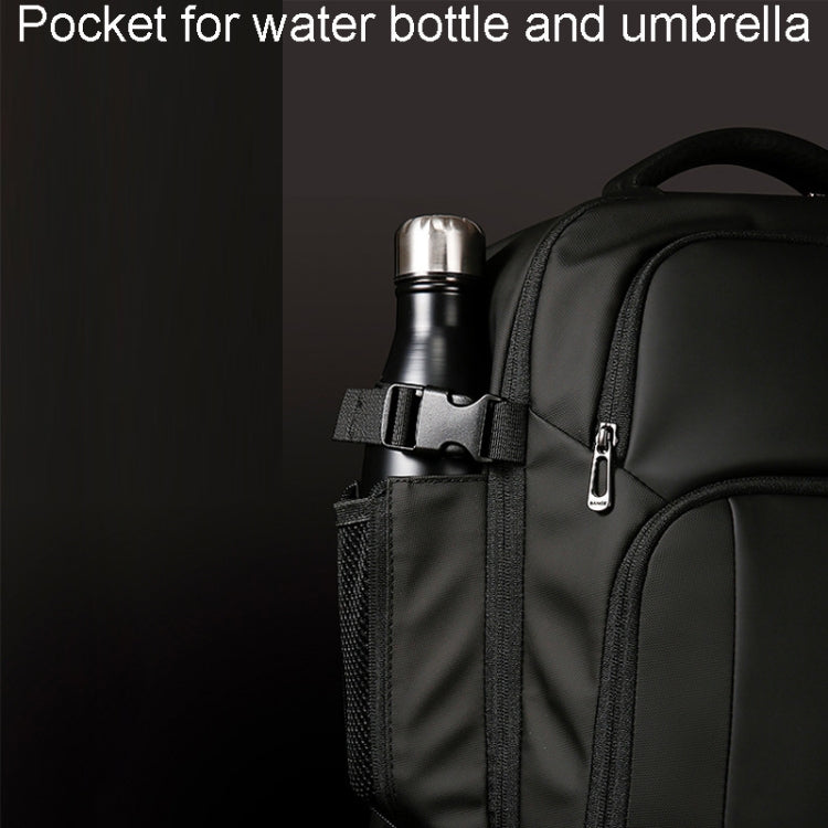 BANGE BG-7690 Mens Business Double-Shoulder Backpack Large Capacity Waterproof Traveling Computer Bag