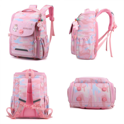 XYFKIDS Girls Cute Shoulder Backpack Dual Student Schoolbag Kids Casual Space Bag