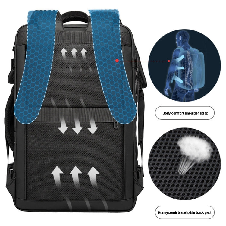 BANGE BG-1909 Small Mens Outdoor Double-Shoulder Backpack Waterproof Traveling Computer Bag, BG-1909