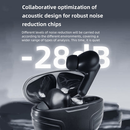 DE818 Bluetooth V5.3 In-Ear Headset  ANC+ENC Noise Reduction Headphone With Charging Case