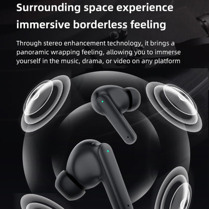 DE818 Bluetooth V5.3 In-Ear Headset  ANC+ENC Noise Reduction Headphone With Charging Case