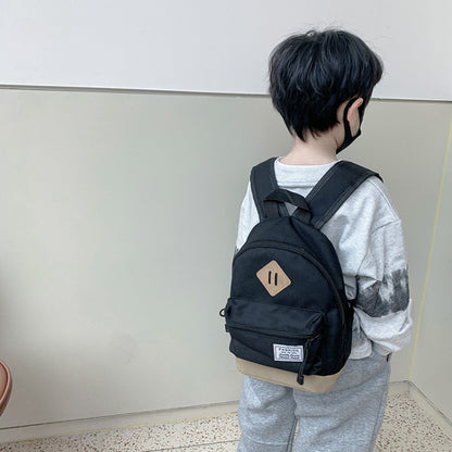 3-6 Year Old Kindergarten Children School Bag Simple Design Shoulder Bag