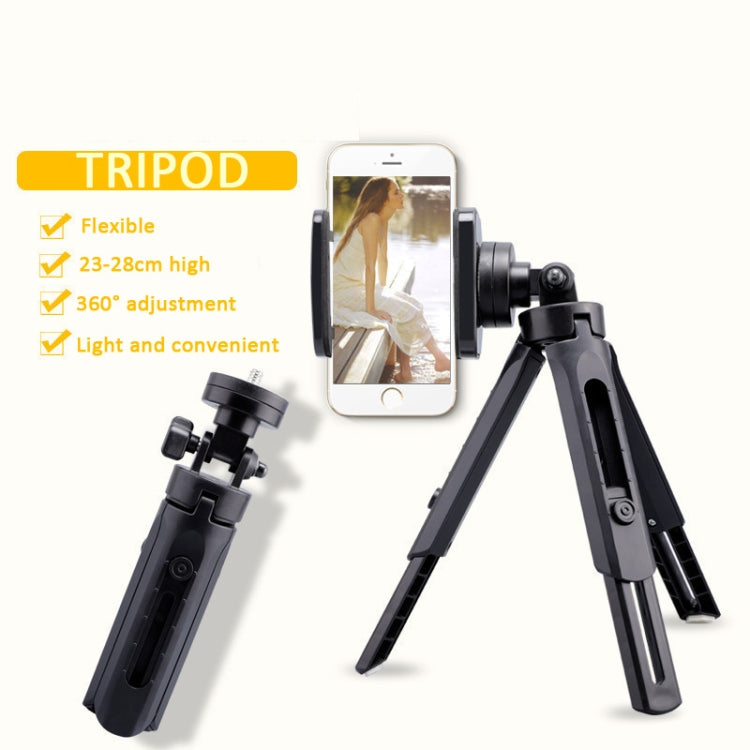 Portable Tabletop Camera Phone Tripod With Ball Head Removable Mini Selfie Tripod