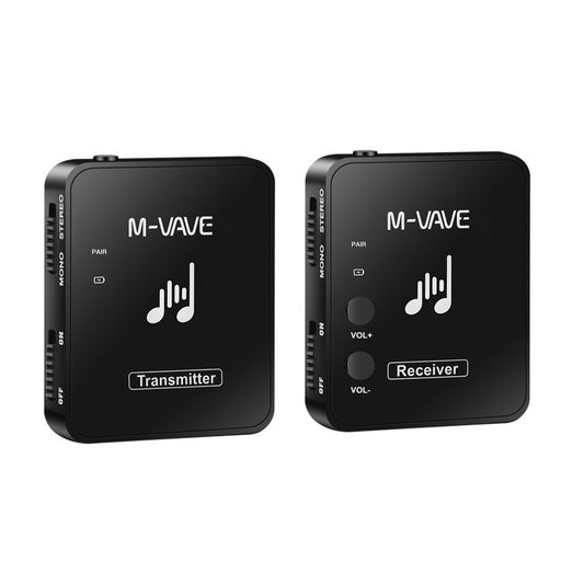 M-VAVE WP-10 2 In 1 Wireless Monitor Ear Return Transmitter Receiver One In One, Transmitter+Receiver