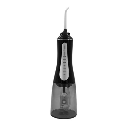 350ML Water Tank Oral Irrigator Rechargeable 5 Gear Adustable Water Flosser, White+Gray Tank, Black +Gray Tank, White+Blue Tank, With Bracket White, With  Bracket Black, With  Bracket Black Gray